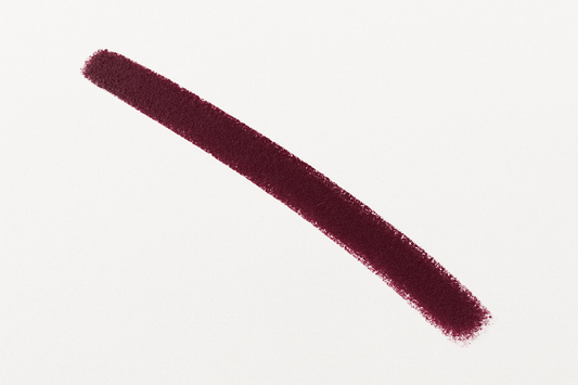 Dark berry lip liner swatch